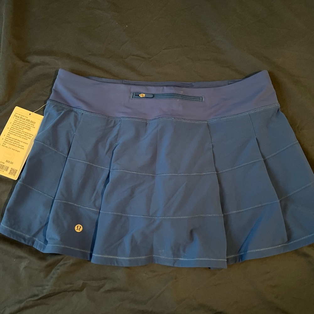 Lululemon Pace Rival skirt NWT